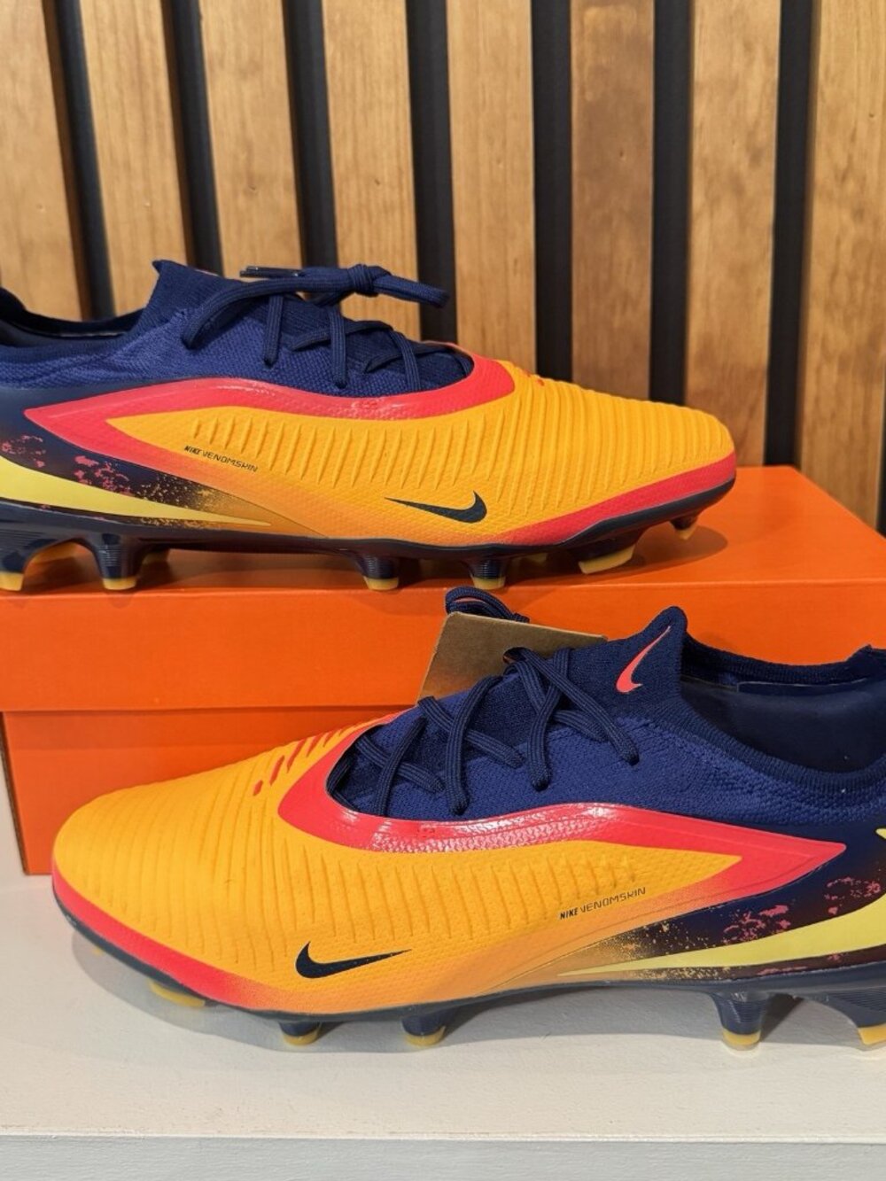SIZE 11 MENS - Nike Phantom 6 Low Pro FG Erling Haaland IB3094-800 Orange Yellow
